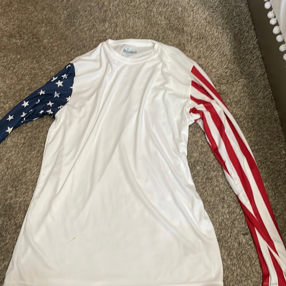 American flag loose shirt